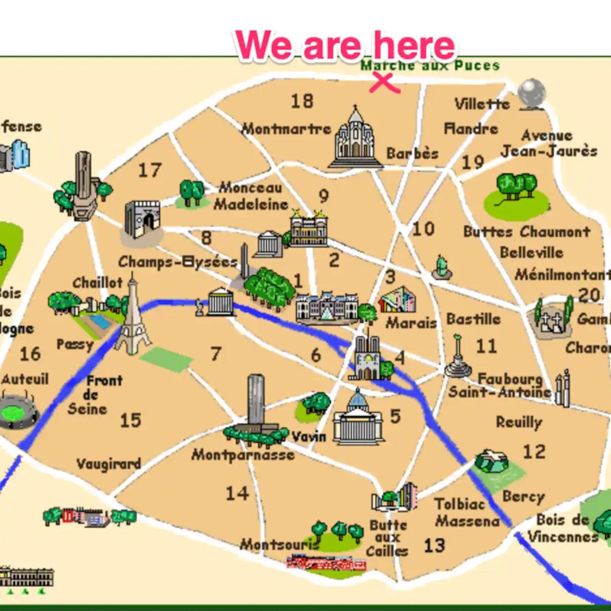 圣旺So Homy Paris Historique -Monmartre- Metro公寓 外观 照片